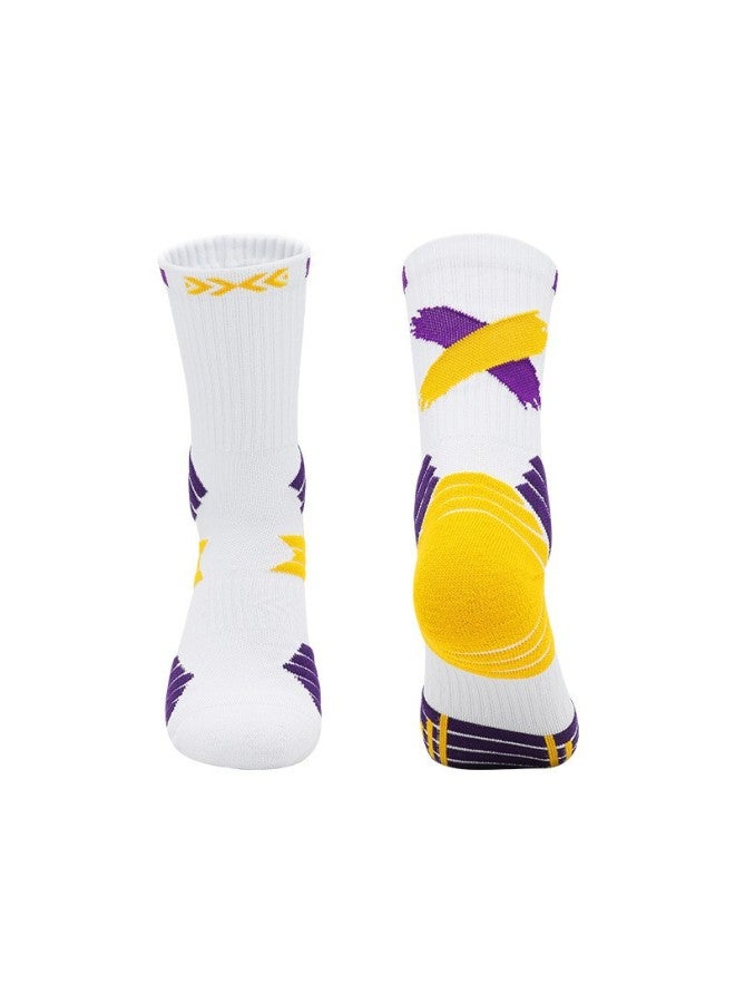 Long Tube Thickened Towel Bottom Combat Basketball Socks Stockings Men's Children's Sweat-absorbent Sports Socks Men's Sports Socks