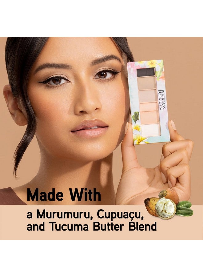 فيزيشنز فورميلا لوحة ظلال العيون من فيزيشنز فورميولا، ظلال عيون طبيعية مطفية بلون زبدة المونوي، ألوان طبيعية مطفية، للبشرة الحساسة، مضادة للحساسية، مغذية ومرطبة، ناعمة، تدوم طوال اليوم - Image 3