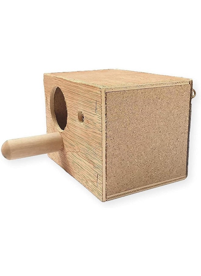 Generic Wooden Nest Nesting Box For Bird, Small  - Image 1