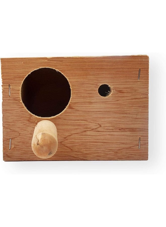Generic Wooden Nest Nesting Box For Bird, Small  - Image 2