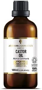 Amphora Aromatics COSMOS Organic Castor Oil 100ml