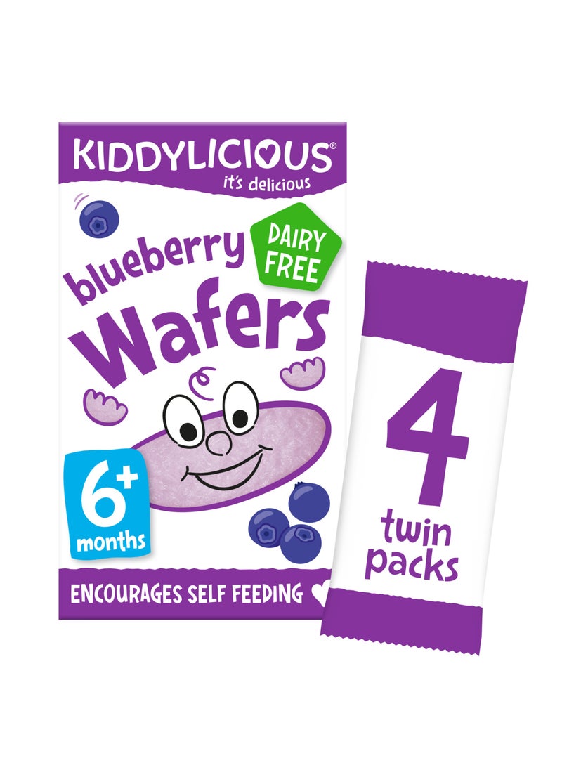 Kiddylicious Gluten And Dairy Free Blueberry Wafer Kids Snack  - Image 3