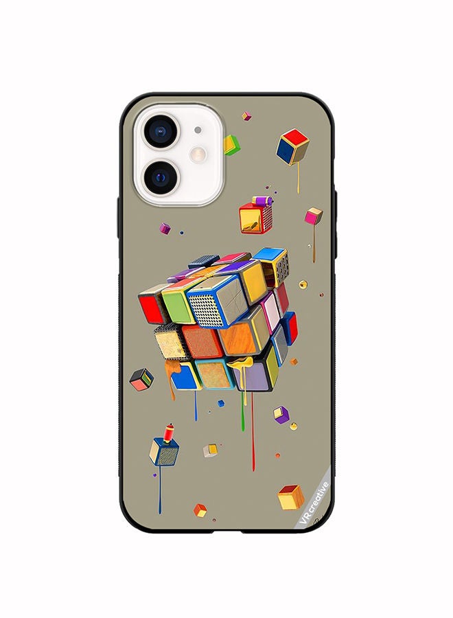 VR CREATIVE Protective Case Cover For Apple iPhone 11 Dice Design Multicolour - Image 1