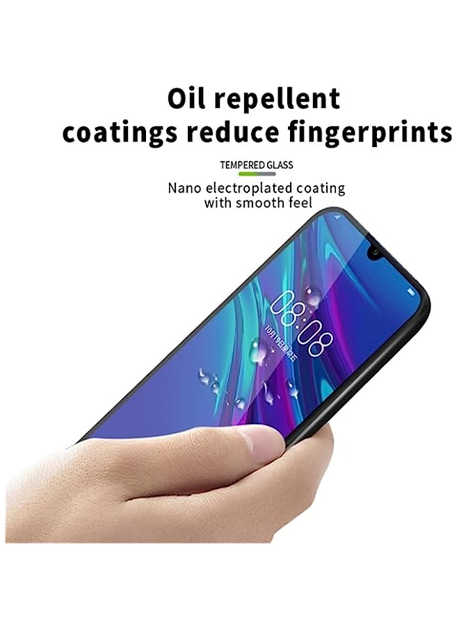 MOFI Tempered Glass Screen Protector Compatible MOFI 9H 2.5D Full Screen Tempered Glass Film for Huawei Enjoy 9s Black - Image 5