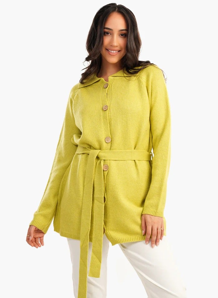 Carina Knitted Hip Length Cardigan - Image 1