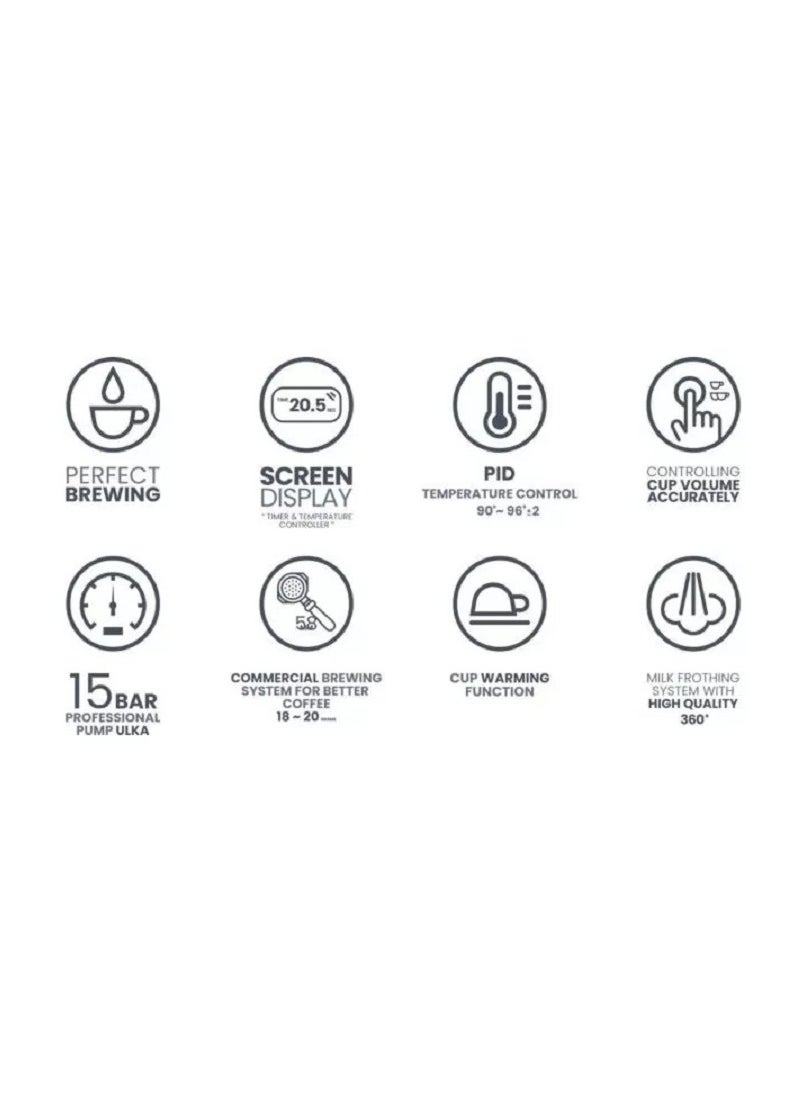 Briva - BRIVA Coffee Machine For all Coffee Specialities BARISTA SMART - Image 1