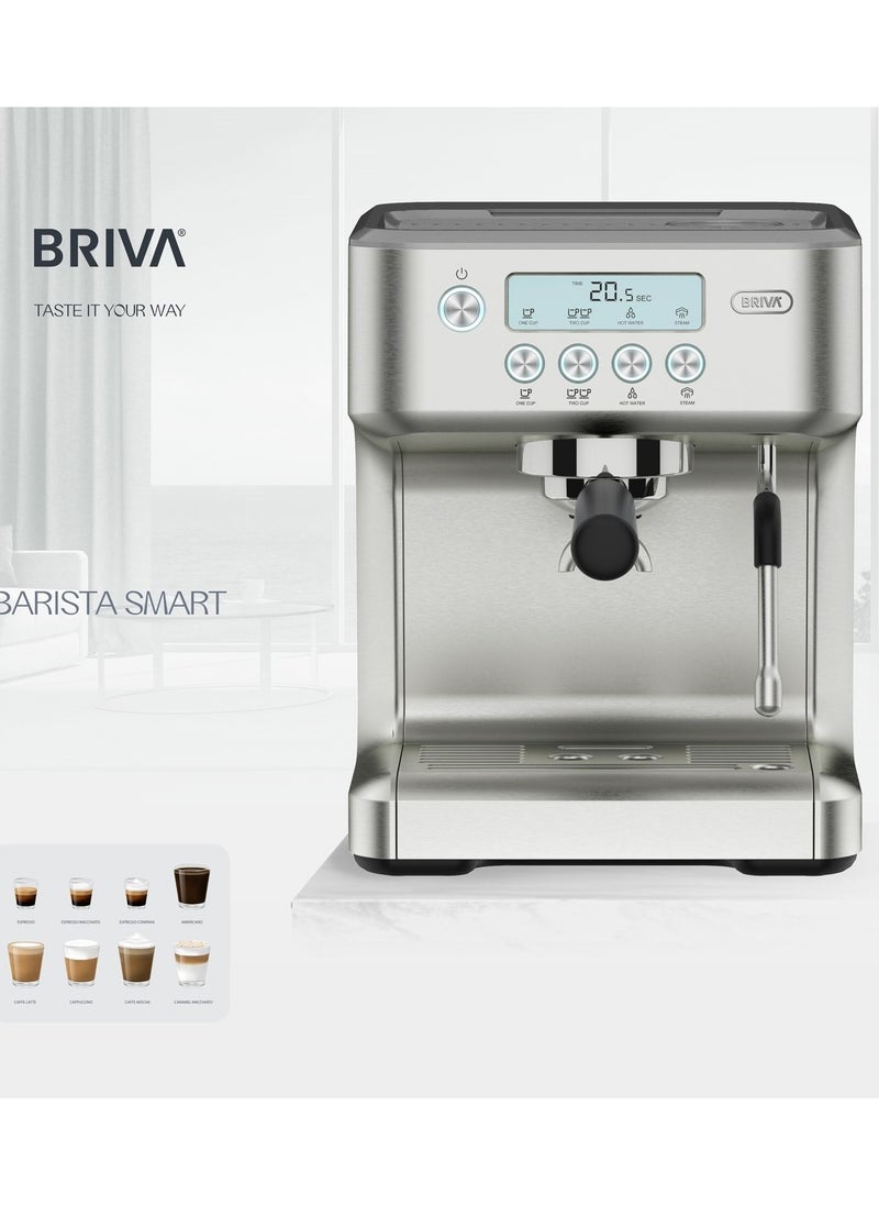 Briva - BRIVA Coffee Machine For all Coffee Specialities BARISTA SMART - Image 1