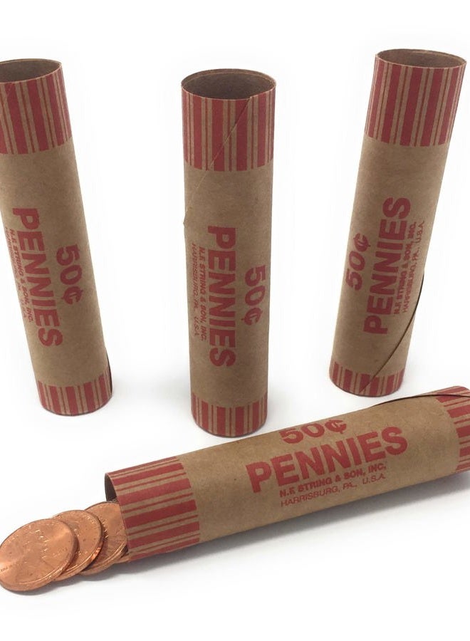 N. F. String & Son, Inc. Crimped Penny Coin Wrappers - 36 Count - Image 3