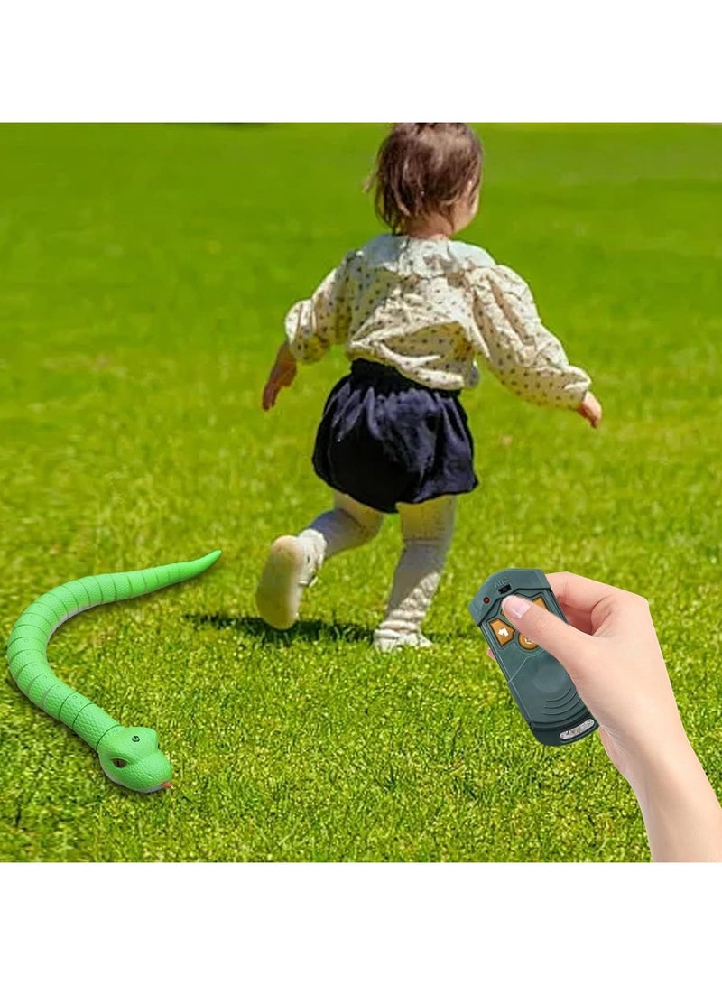 Creative realistic remote control snake toy, remote control snake crawler, simulation lifelike animal car horror prank toy, children's birthday gift - Image 4