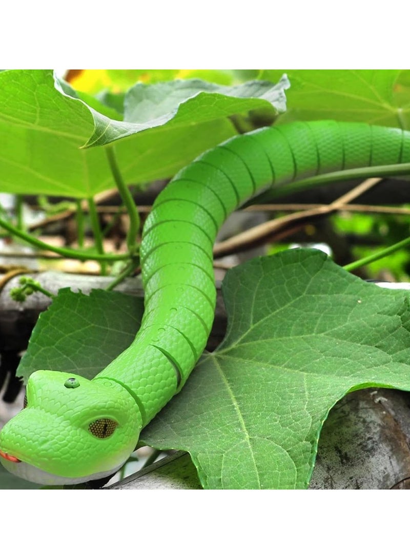 Creative realistic remote control snake toy, remote control snake crawler, simulation lifelike animal car horror prank toy, children's birthday gift - Image 3