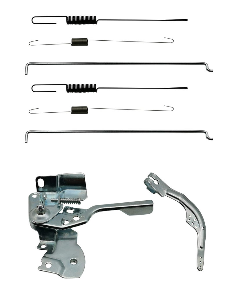 YAMAKATO GX160 GX200 196cc 212cc Throttle Control Assembly Kit Lever Arm and Plate Base Governor Link Rod Return Springs Carburetor Spring Linkage for Honda Clones Predator 212