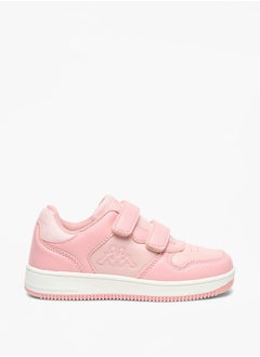 Kappa Girl's Panelled Sports Shoes with Hook and Loop Closure  - Image 3