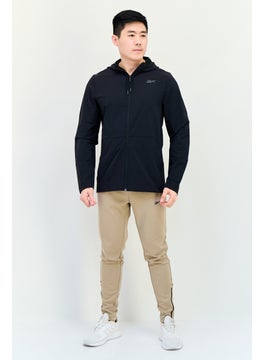 Reebok Men Sportswear Fit Long Sleeves Training Track Jacket, Black  - Image 2