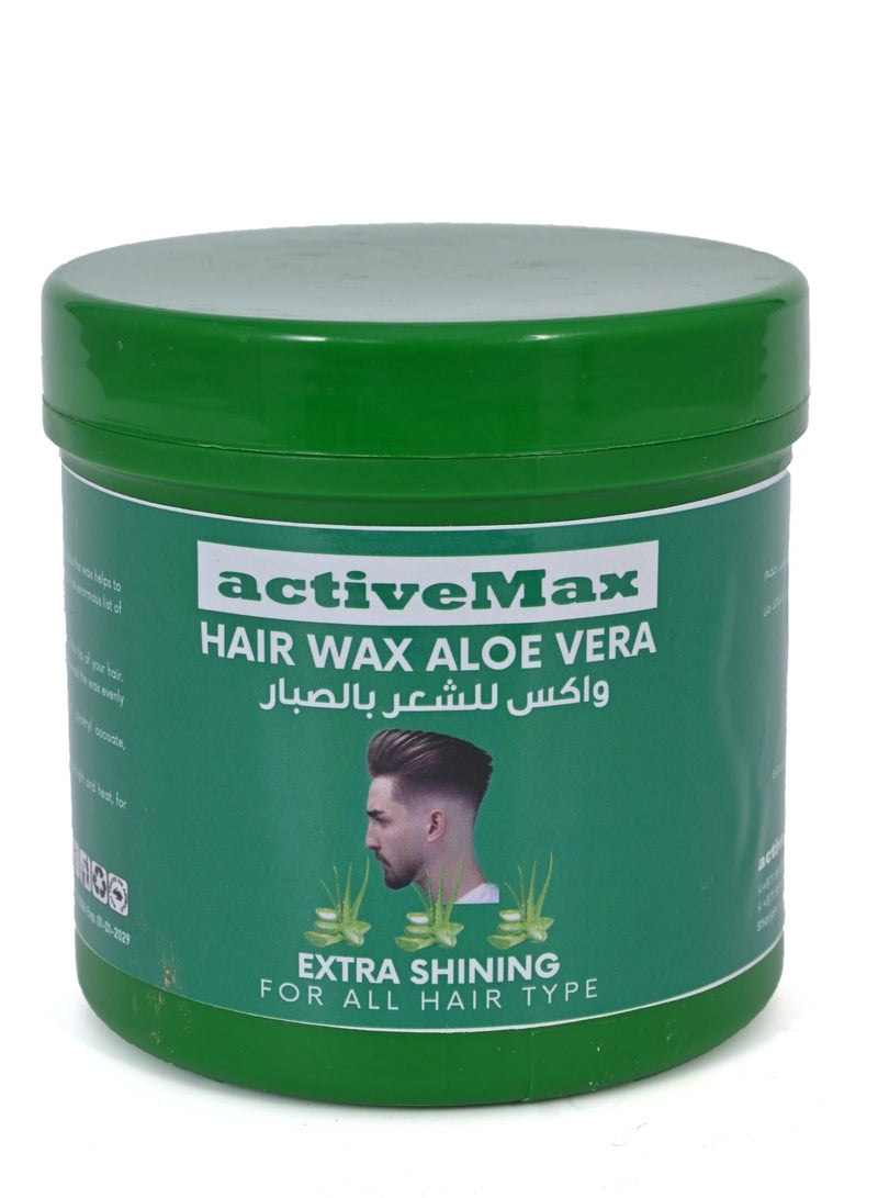 Hair Defining Paste Wax - Extra Shining & Matte Paste Aloevera 500 g - Matte Finish, Strong Hold, Adds Volume & Texture - Perfect for All Hair Type