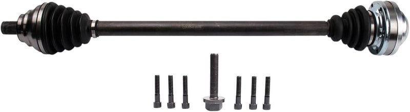 TRQ Front Right CV Axle Shaft Passenger Side Compatible with 2003-2014 Volkswagen Jetta GTI Passat Eos CC 2013 Golf 2006-2016 Audi A3 - Image 2