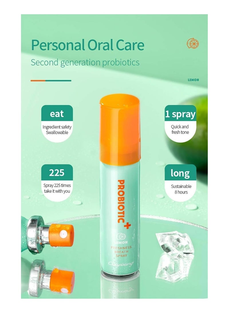 Propolis Health Breath Spray Bad Breath Mouth Spray Bad Breath Fresheners Portable Alcohol Free Mouth Spray Mint Oral Care Health Spray for Dry Mouth Natural Ingredients 0.5 Fl.Oz/Bottle Pack of 2 - Image 2