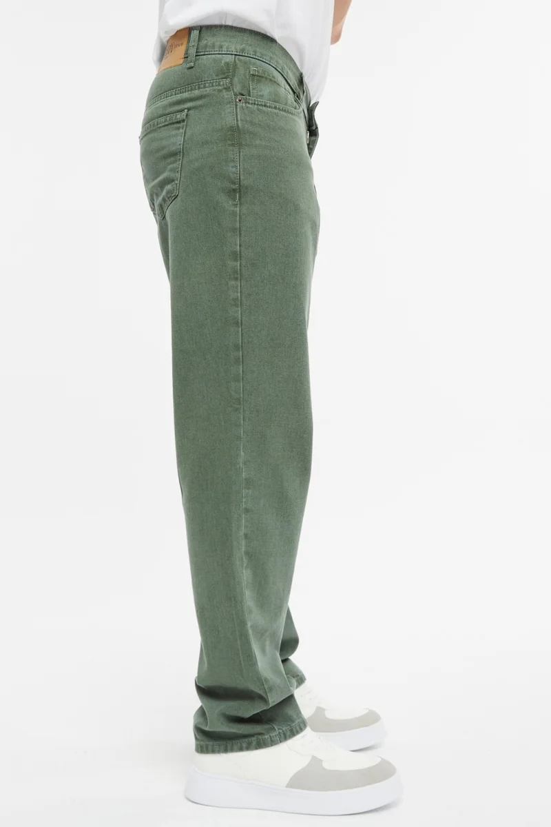 Cedy Denim Men's High Waist Loose Cut Baggy Loose Fit Jean PANTS-C352