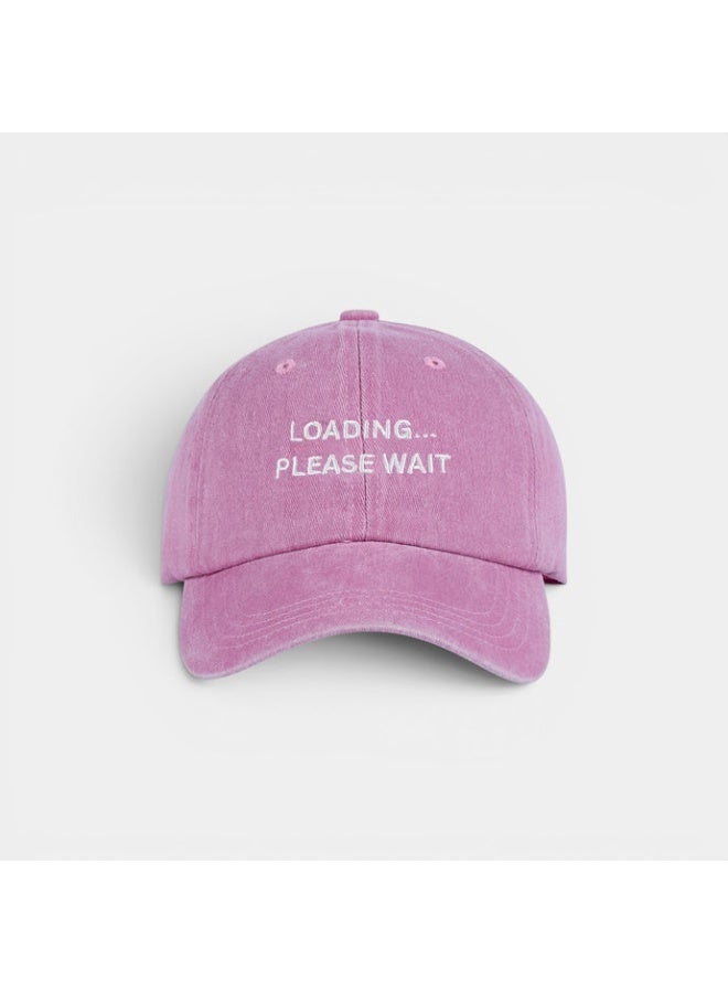  دوهاتس قبعة Loading… Please Wait داد هات من القطن المغسول للجنسين - Image 1