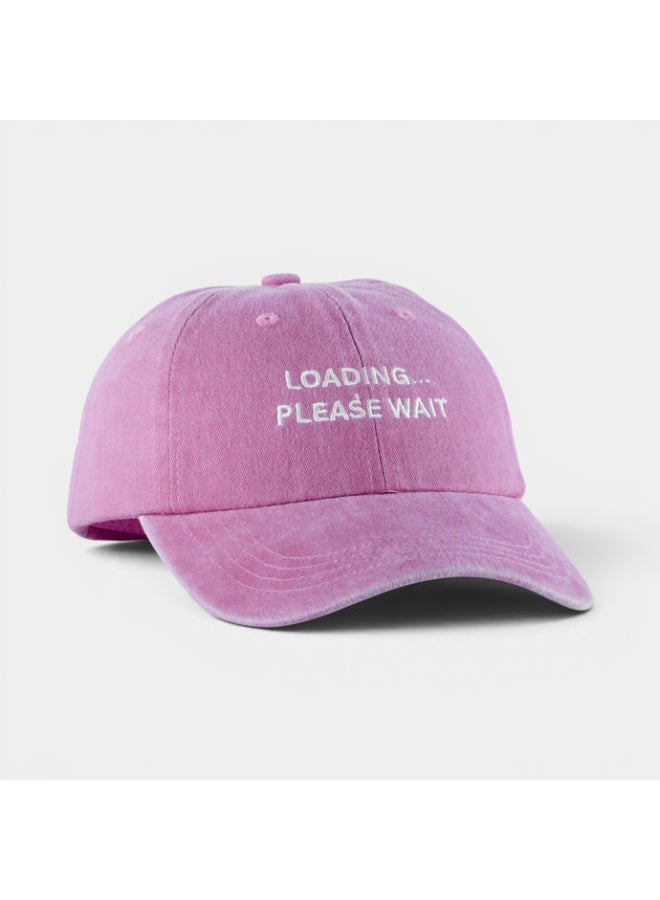  دوهاتس قبعة Loading… Please Wait داد هات من القطن المغسول للجنسين - Image 2