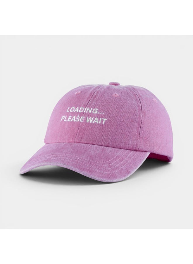  دوهاتس قبعة Loading… Please Wait داد هات من القطن المغسول للجنسين - Image 3