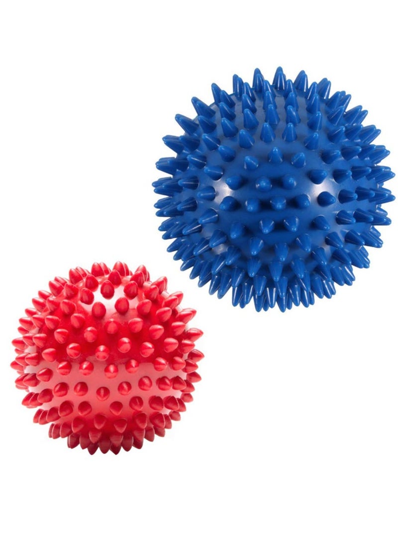 2 Packs Of Pointed Hard Massage Balls, Plantar Fasciitis Massage Rollers, Muscle Soreness Massage Balls - Exercise, Nerve Balance, Physical Therapy, Two Sizes 2.5 Inches/3 Inches (6.8/7.5cm) - Image 1