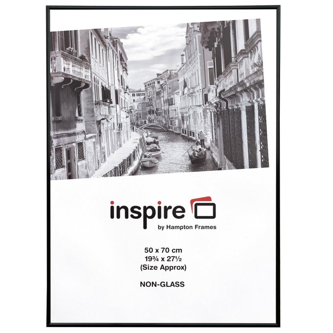 POSTER FRAME BLACK 50X70CM