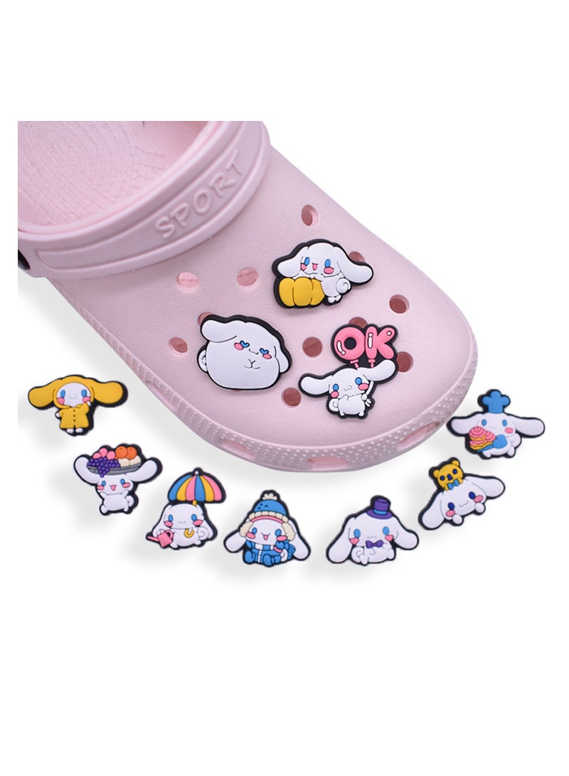 SYOSI 42PCS Lovely Croc Charms for Girls Adults, Kawaii Shoe Charms for Croc Clogs Sandals Decoration,Shoe Charms for Wristband Bracelets, Sandals Decoration Accessories - Image 3