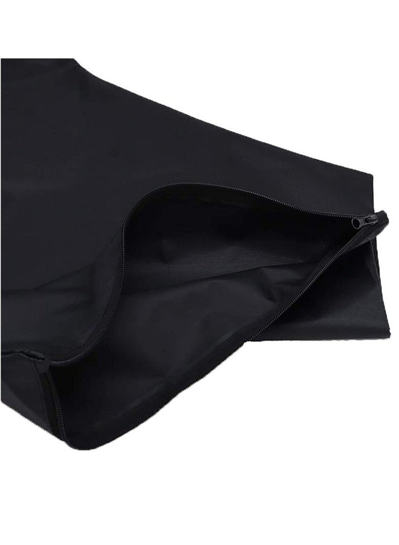 Generic Leaf Blower Bag, Polyester Vacuum Zippered Bottom Dump Dust Collection Efficiency, for Blowers Black  - Image 5