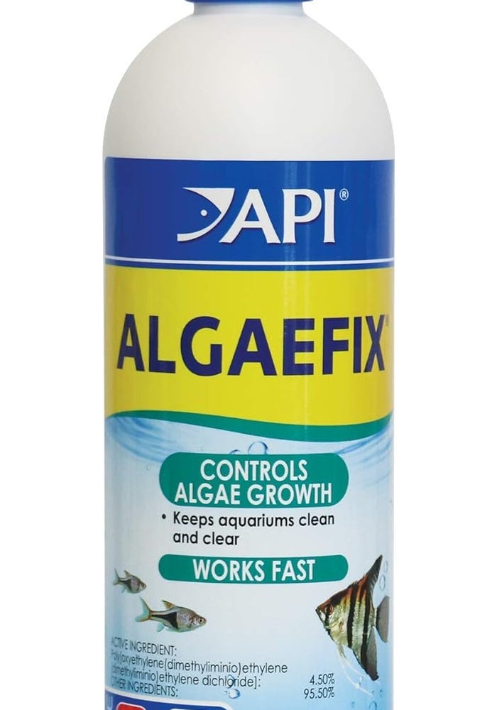 API Algaefix Algae Control Treatment - 16 Ounce Liquid for Aquariums - Image 1