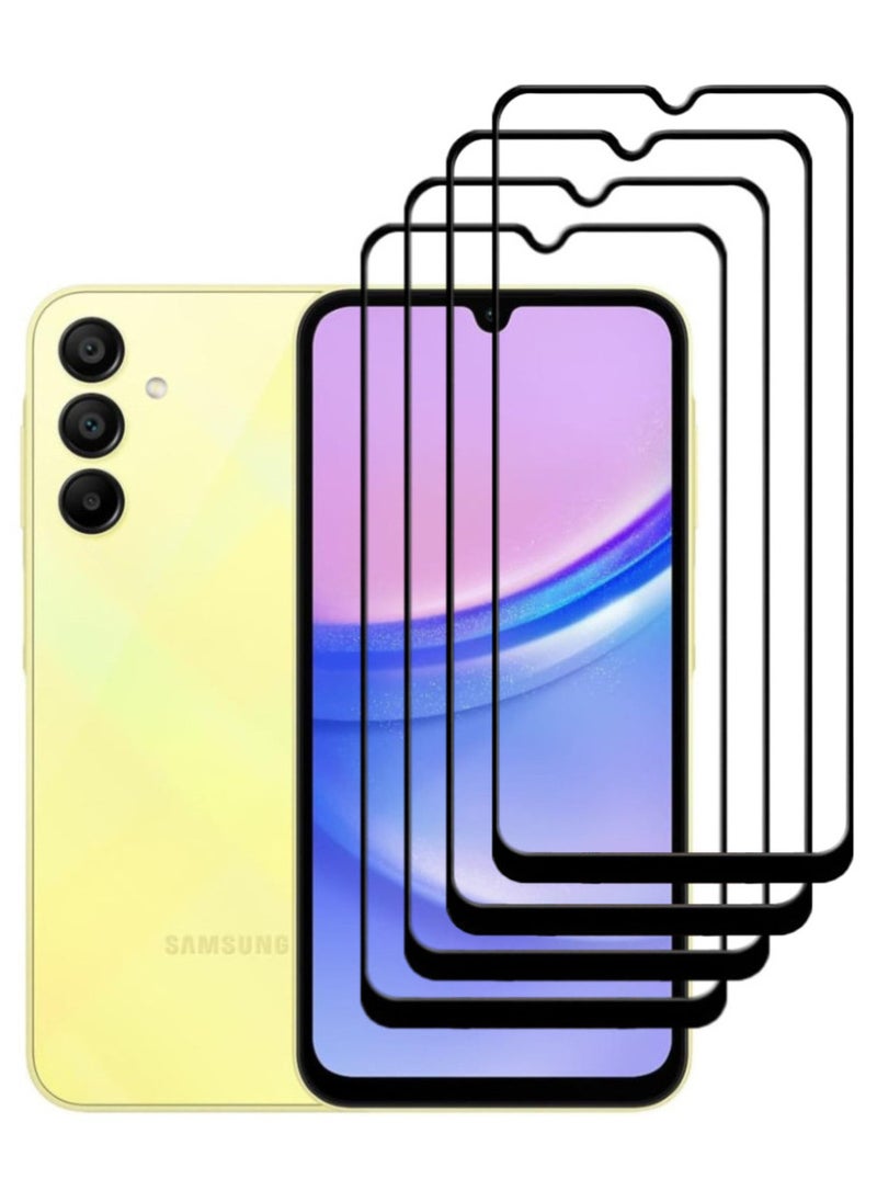 أكاليكس 4 قطع، حماية شاشة، لهاتف سامسونج جالاكسي A15، جودة ممتازة. - Image 1