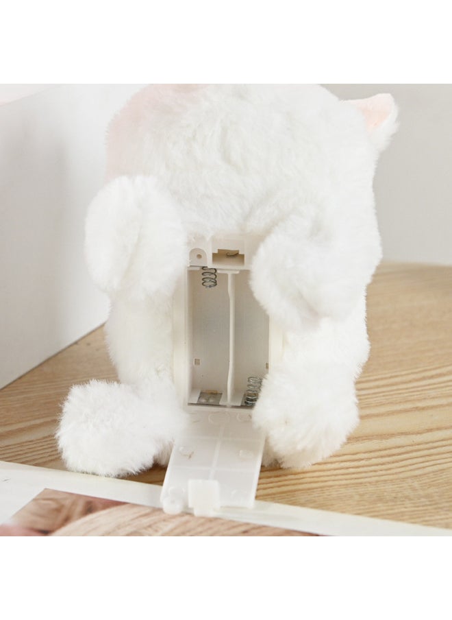 Electric Plush Rope Piggy Simulation Call Walking Swing Electronic Pet Play Home Doll Doll Children's Toy-Color:Large Pink  - Image 4