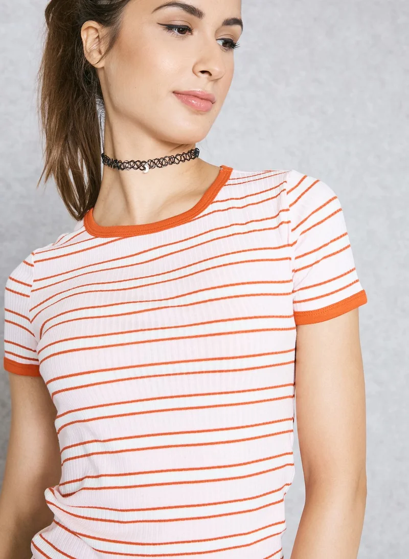 FOREVER 21 Striped T-Shirt