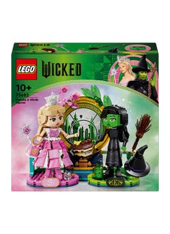 LEGO Wicked Elphaba & Glinda Figures, Building Toy Set For 10 Plus Year Old Girls And Boys, With Buildable Characters And A Broom, Wizard Of Oz-Themed Gift For Kids And Fans Of The Movie 75682 (558 Pieces)  - Image 2
