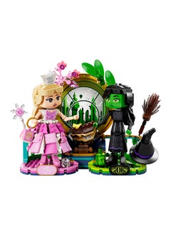 LEGO Wicked Elphaba & Glinda Figures, Building Toy Set For 10 Plus Year Old Girls And Boys, With Buildable Characters And A Broom, Wizard Of Oz-Themed Gift For Kids And Fans Of The Movie 75682 (558 Pieces)  - Image 4