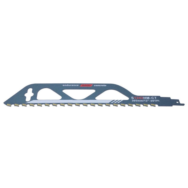 Carbide Bimetal Reciprocating Saw Blade Alloy Steel Carbide Teeth - Large Tooth Pitch for Construction Demolition - Image 2