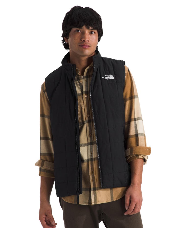 The North Face Mens Junction Insulated Vest Water Resistant Heatseeker Insulation Stretch Bindings Secure Zip Pockets TNF Black Small - Image 2