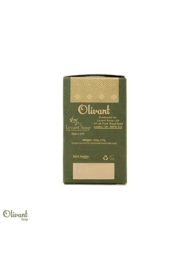 اوليفانت صابون حلب مصنوع يدويًا من زيت الزيتون الطبيعي لتغذية البشرة 160 غرام - Image 4