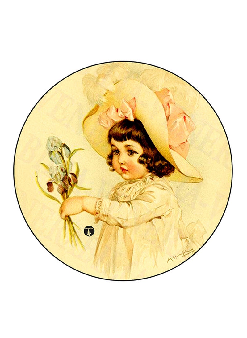RKN Vintage Art Printed Fridge Magnet  Multicolour - Image 2