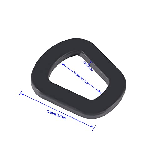 AITIAO 8pcs Jerry Can Gaskets Rubber Fuel Can Gaskets Replacement Gas Gaskets Gas Can Spout Gaskets Replacement Gaskets Fuel Washer Seals for 20L Jerry Can Spout Gas Can Spout - Image 2