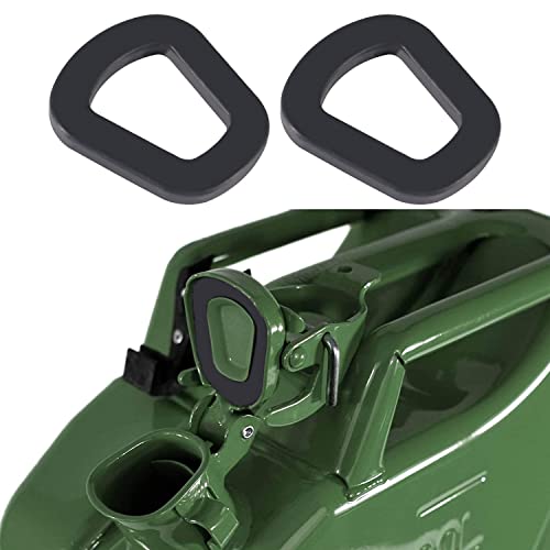 AITIAO 8pcs Jerry Can Gaskets Rubber Fuel Can Gaskets Replacement Gas Gaskets Gas Can Spout Gaskets Replacement Gaskets Fuel Washer Seals for 20L Jerry Can Spout Gas Can Spout - Image 5