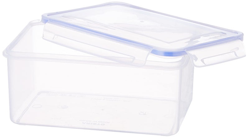 ARISTO Lock & Fresh 302 Plastic Storage Container For Storing grains, pulses, rice, wheat etc - 2200 ML, Transparent Clear, large (LOCK&FRESH302), (22 x 15.5 x 14.5) cm - Image 3