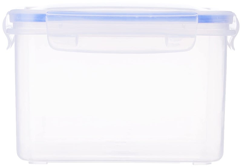 ARISTO Lock & Fresh 302 Plastic Storage Container For Storing grains, pulses, rice, wheat etc - 2200 ML, Transparent Clear, large (LOCK&FRESH302), (22 x 15.5 x 14.5) cm - Image 2