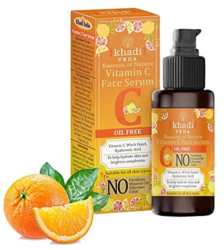 Khadi Veda Vitamin C Face Serum Skin Brightening 30 MLPack of 2 - Image 1