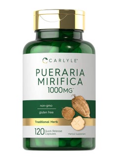 CARLYLE Pueraria Mirifica Capsules | 1000mg | 120 Capsules  - Image 1