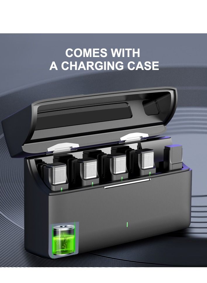 GULFLINK GULFLINK Wireless One To Four Lavalier Microphone - Image 4