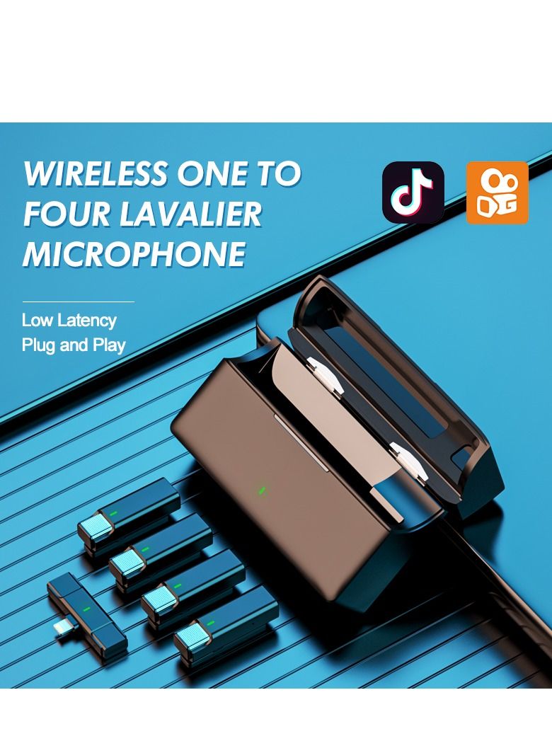 GULFLINK GULFLINK Wireless One To Four Lavalier Microphone - Image 3
