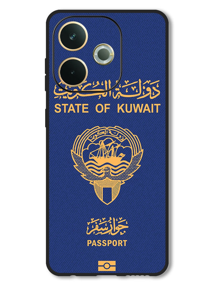 Theodor Case Compatible with Oppo A5 Pro Protection Shockproof Bumper Cover Kuwait Passport - Image 1