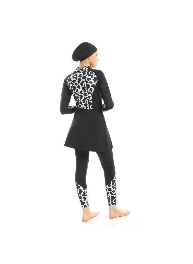 Pavone - Set of 3 Solid & Patterned Burkini - Image 1