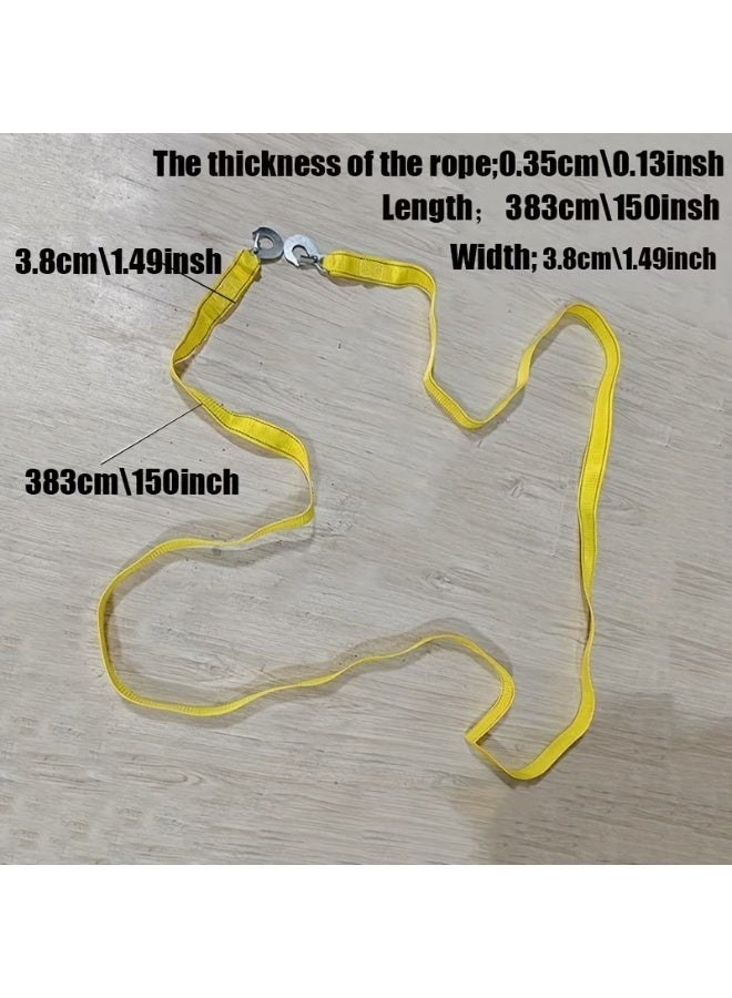 Home Clearance Sale Nylon Heavy Duty Recovery Strap - Towing Rope with Storage Bag for Vehicle Emergency Recovery - Image 2