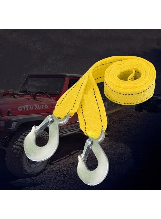 Home Clearance Sale Nylon Heavy Duty Recovery Strap - Towing Rope with Storage Bag for Vehicle Emergency Recovery - Image 3